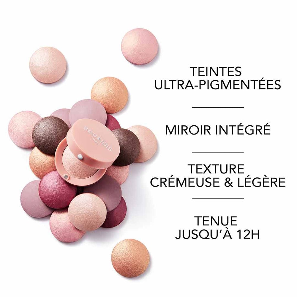 BOURJOIS LITTLE ROUND pot eyeshadow #2-iridesc'sand 1,2 gr