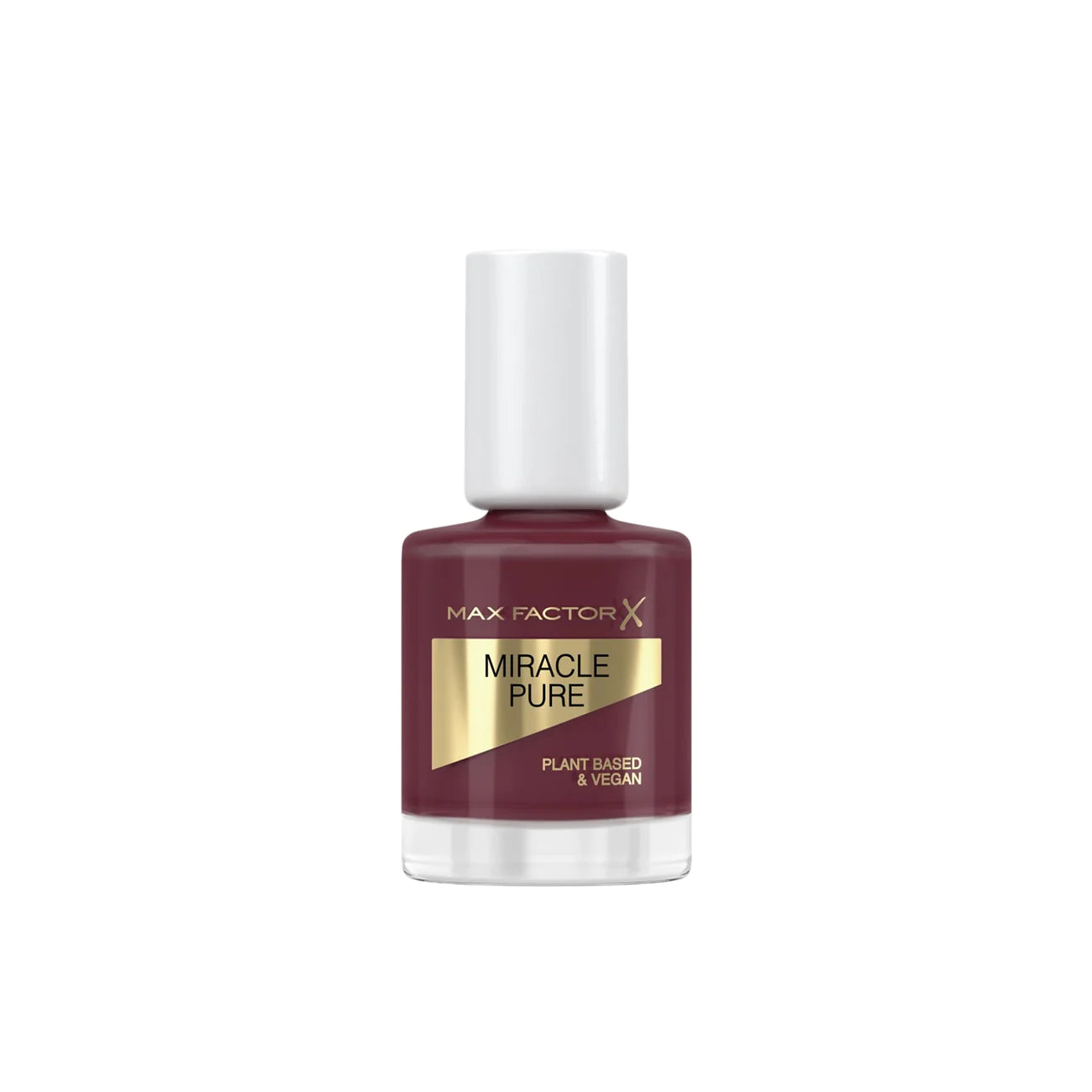 MAX FACTOR MIRACLE PURE nail polish #373-regal garnet