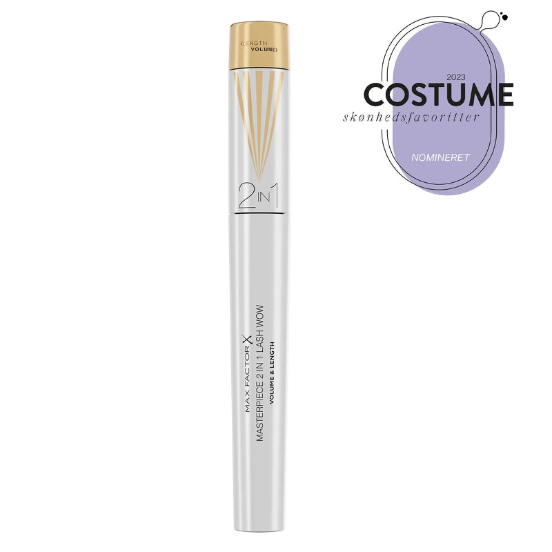 MAX FACTOR MASTERPIECE 2 IN 1 LASH WOW máscara de pestañas #001-black 7 ml