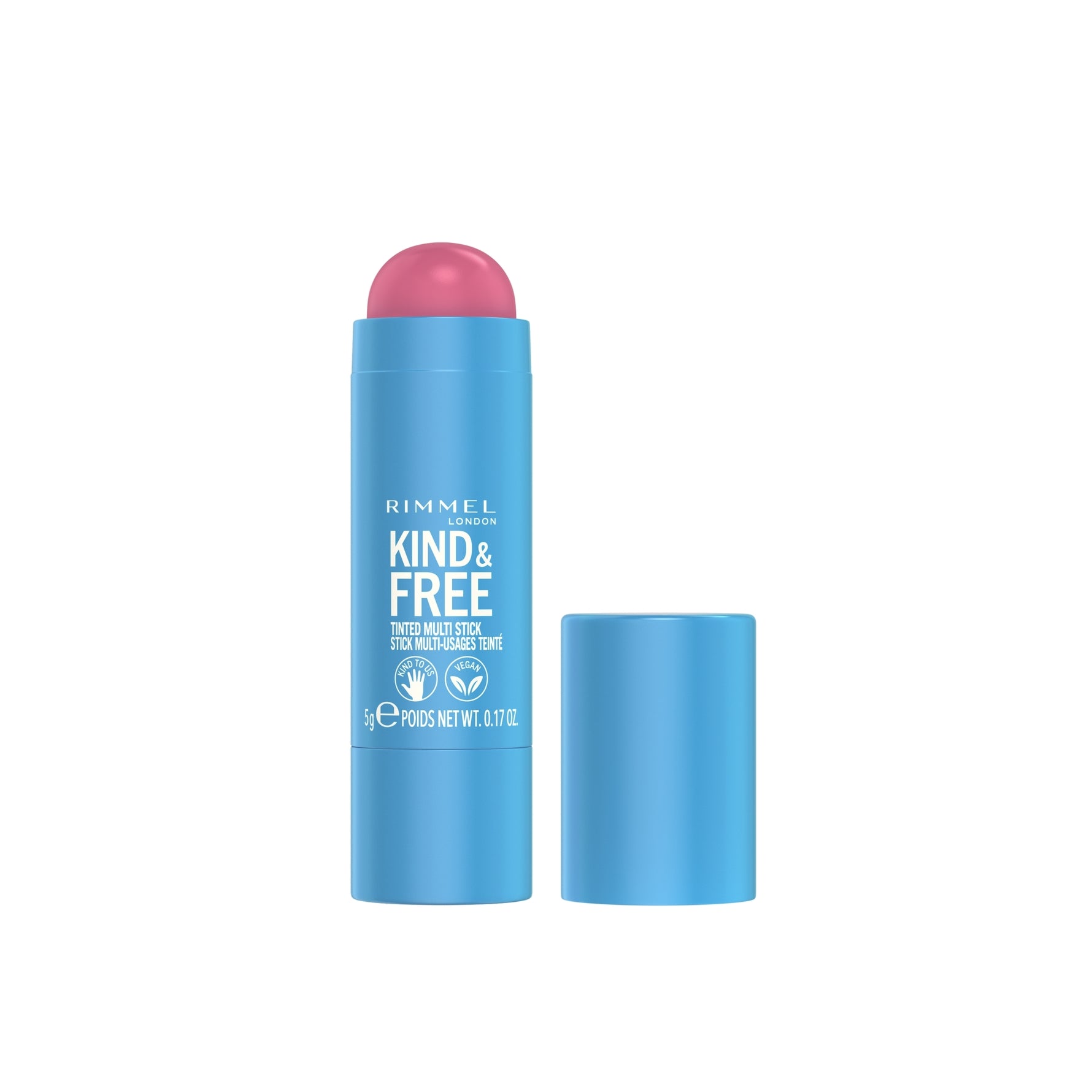 RIMMEL LONDON KIND &amp; FREE tinted multi stick #003-pink heat 5 gr