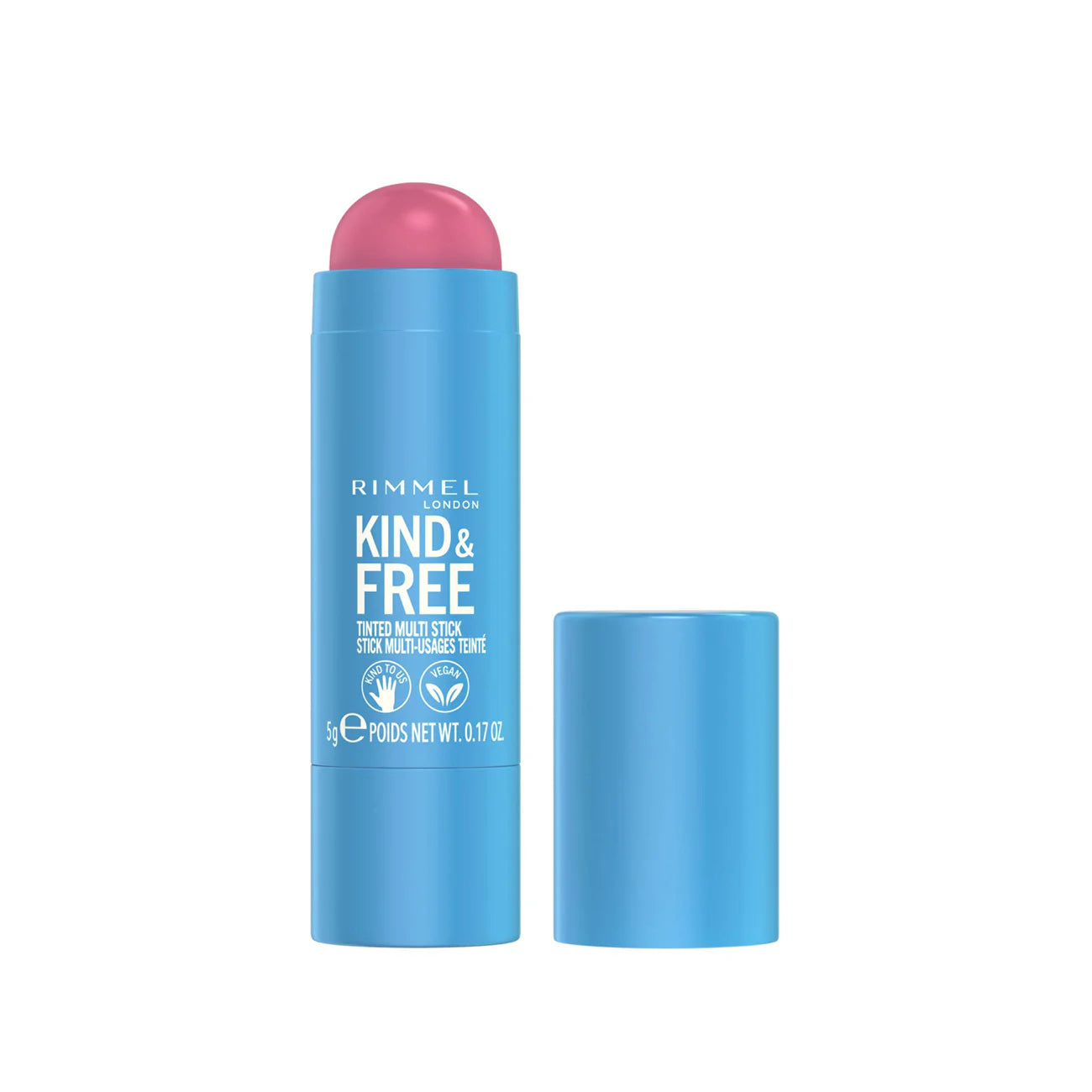RIMMEL LONDON KIND &amp; FREE tinted multi stick #003-pink heat 5 gr