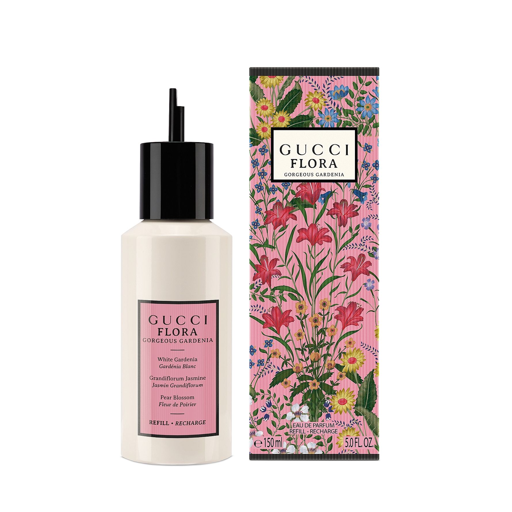 GUCCI FLORA gorgeous gardenia edp refill 150 ml