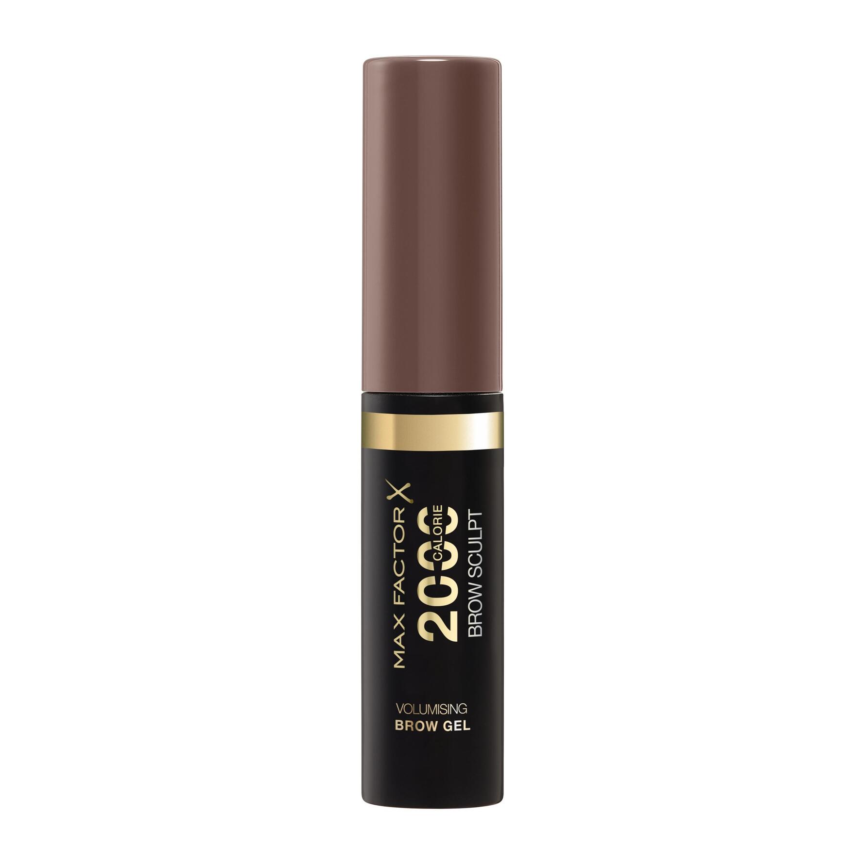MAX FACTOR 2000 CALORIE volumising brow gel #001-Soft Brown 4.5ml
