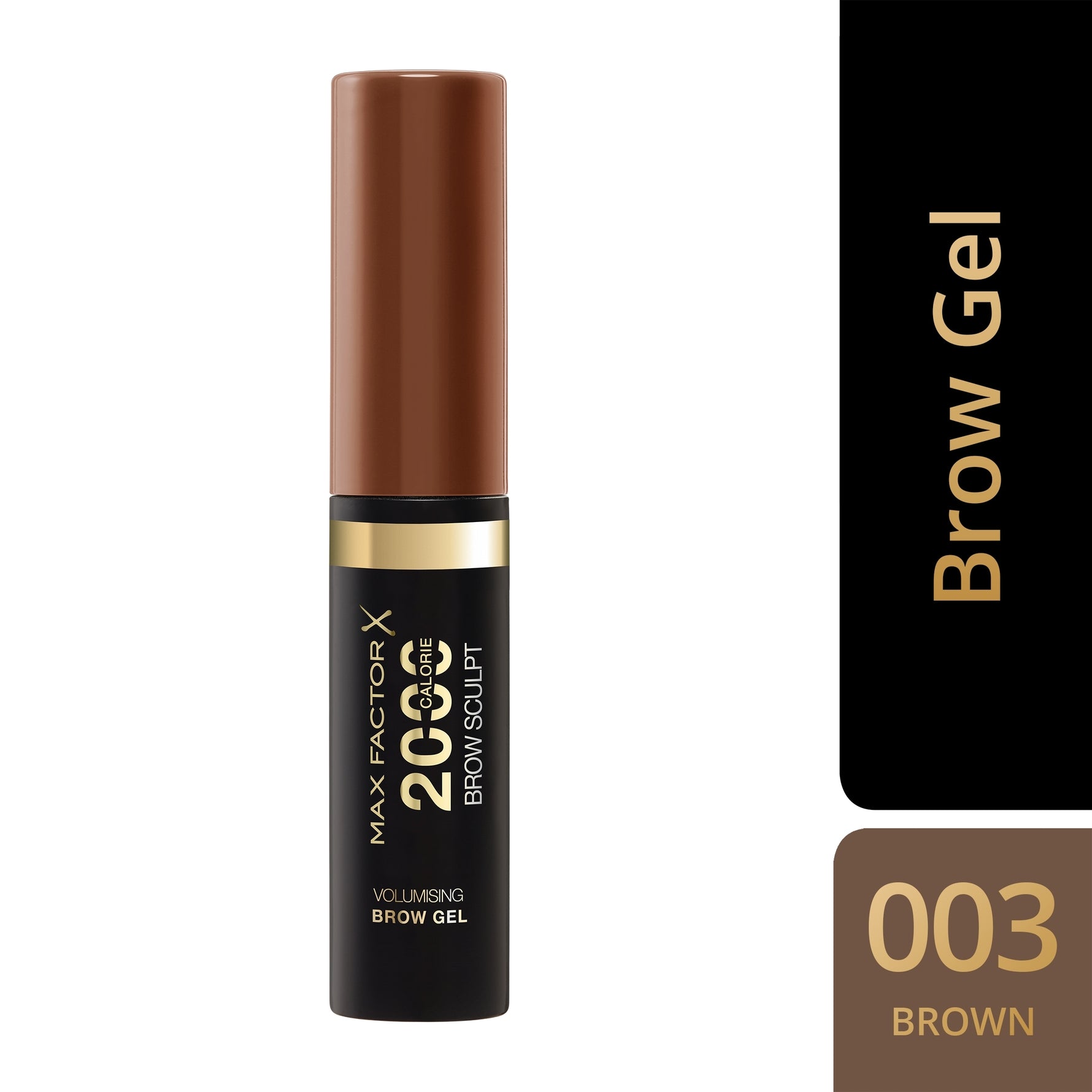 MAX FACTOR 2000 CALORIE volumising brow gel #003-Brown 4,5 ml