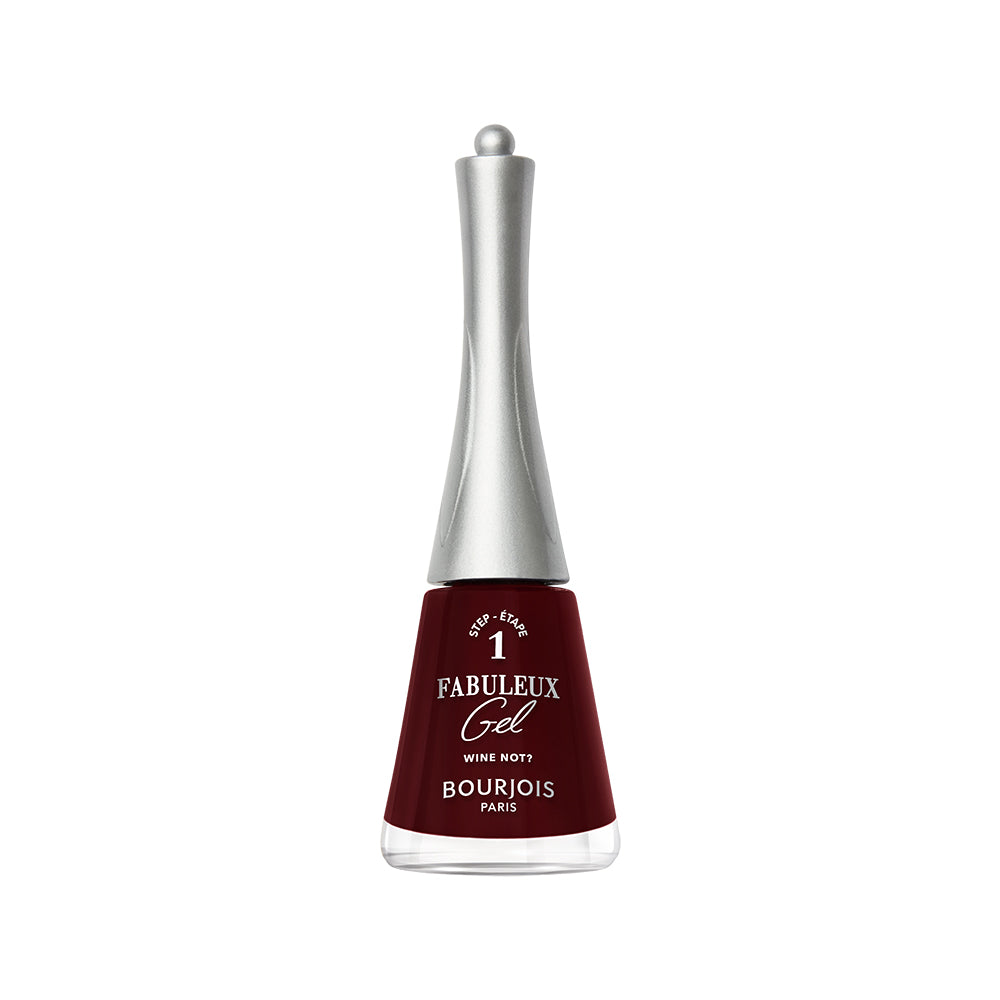 BOURJOIS FABULEUX gel nail polish #410-wine Not? 9ml