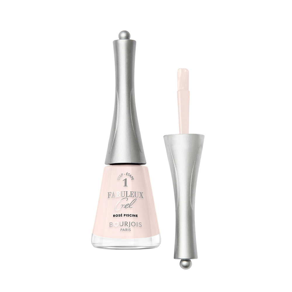 BOURJOIS FABULEUX gel nail polish #115-rosé piscine 9 ml