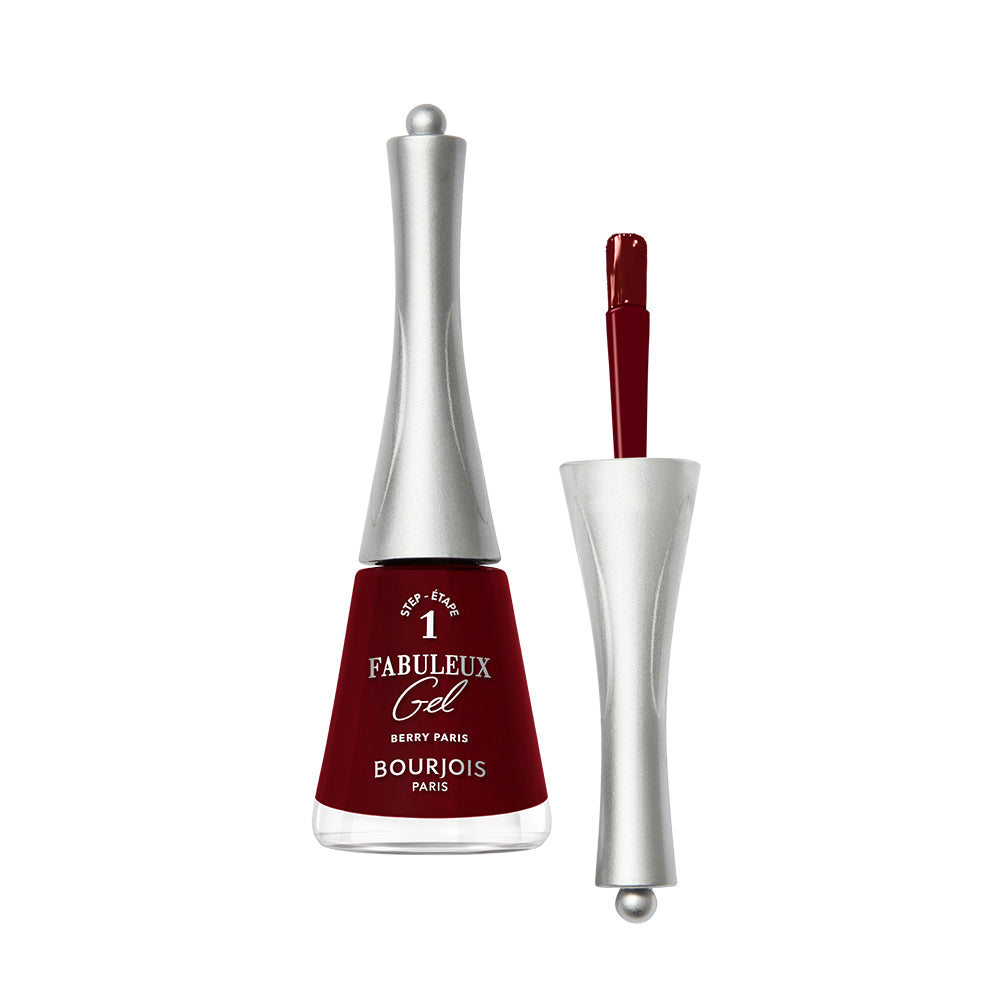 BOURJOIS FABULEUX gel nail polish #340-berry paris 9 ml