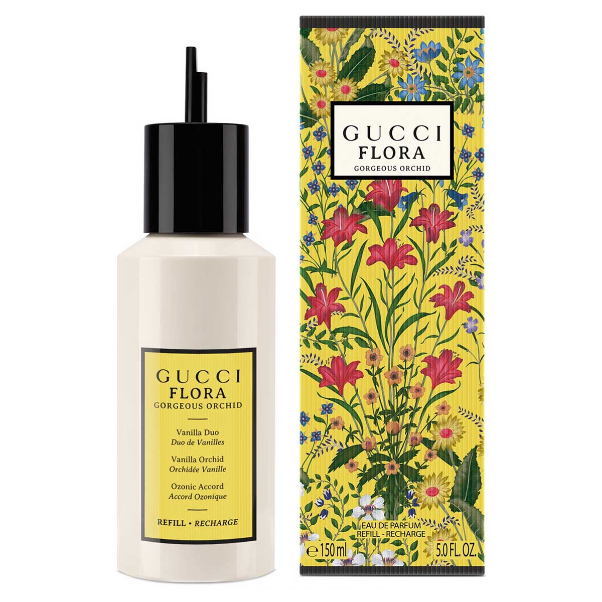 GUCCI FLORA gorgeous orchid edp refill 150 ml