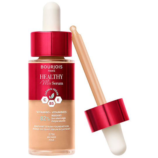 BOURJOIS HEALTHY MIX serum foundation makeup base #57N-bronze 30 ml