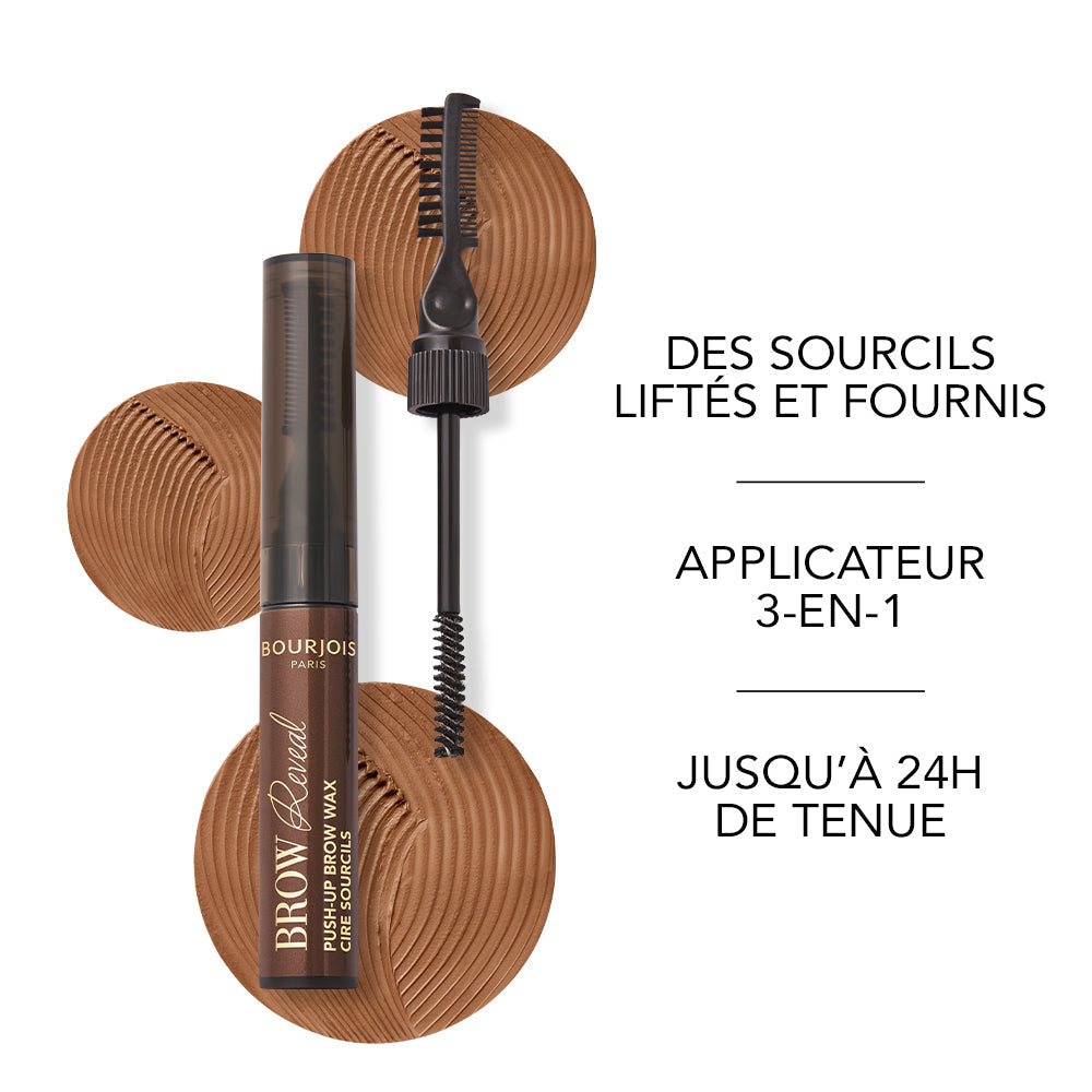 BOURJOIS BROW REVEAL eyebrow gel #03-medium brown 6 gr
