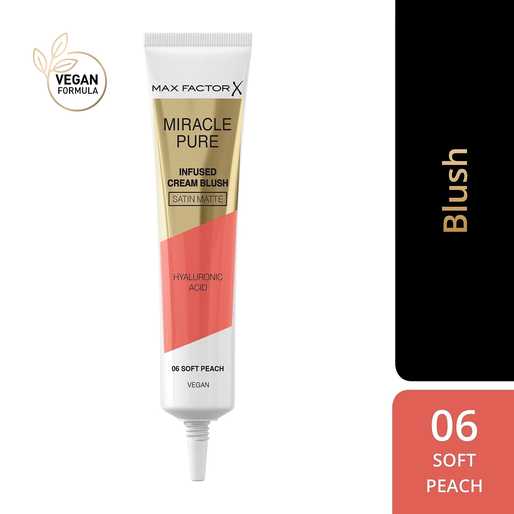 MAX FACTOR MIRACLE PURE blush #06-Modern Peach 15 ml