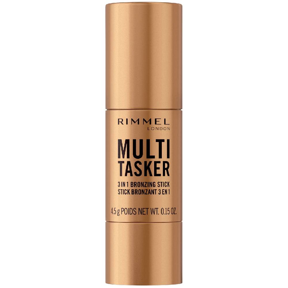 RIMMEL LONDON MULTITASKER 3 in 1 bronzer stick #02-Medium 4.5 gr