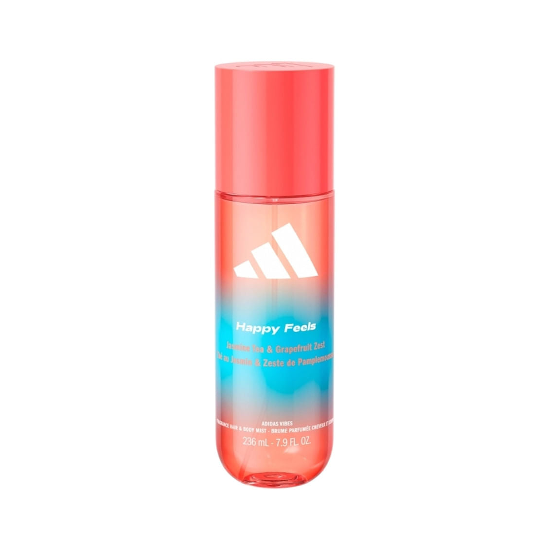 ADIDAS VIBES HAPPY FEELS fragance hair & body mist 236 ml