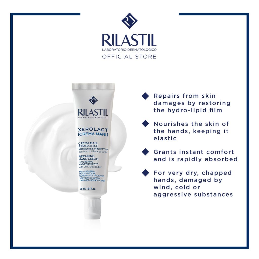 RILASTIL XEROLACT repairing hand cream 100 ml