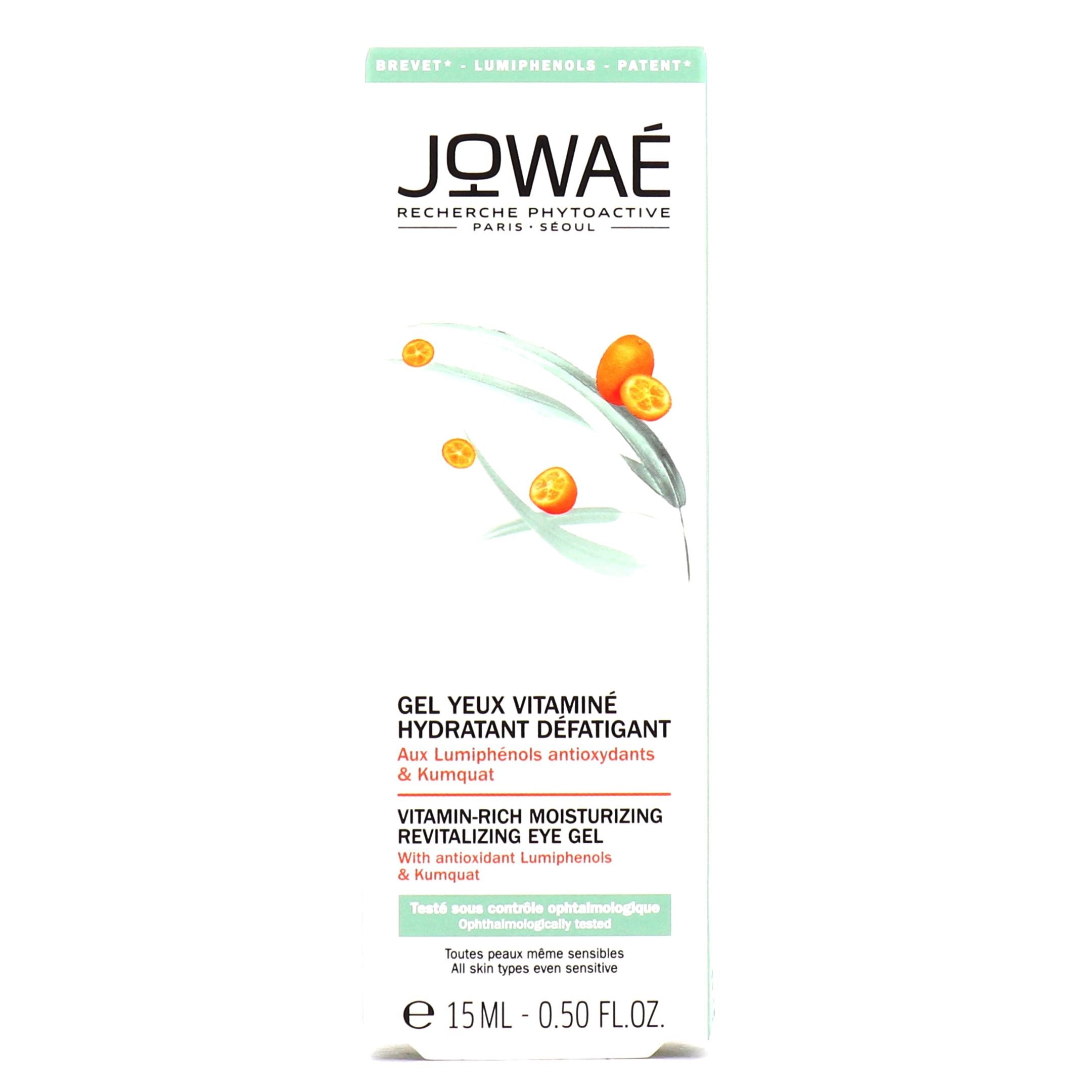 JOWAÉ VITAMIN-RICH moisturizing revitalizing eye gel 15 ml