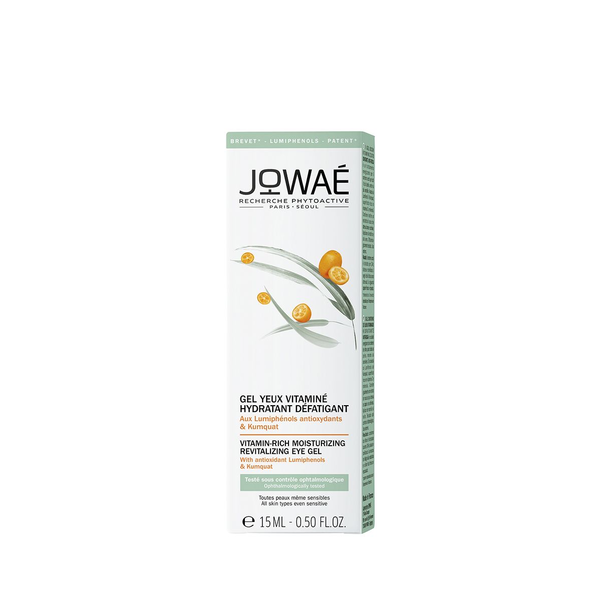JOWAÉ VITAMIN-RICH moisturizing revitalizing eye gel 15 ml
