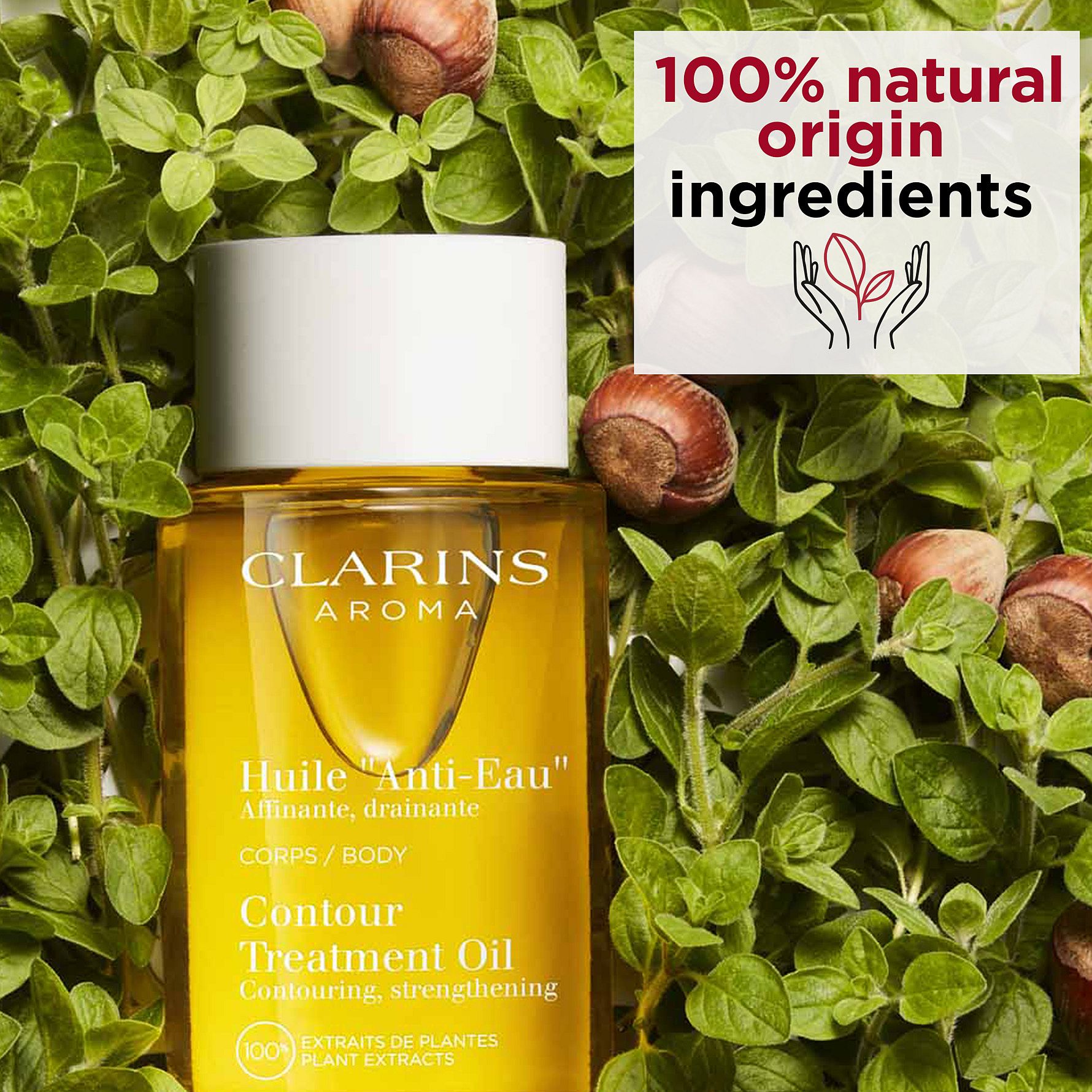 CLARINS ACEITE "ANTI-EAU" línea y firmeza 100 ml