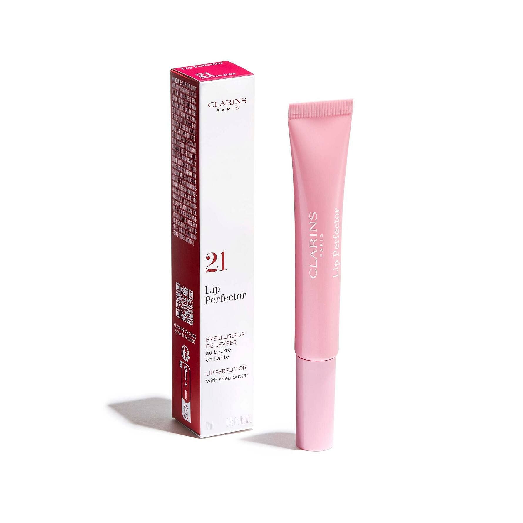 CLARINS LIP PERFECTOR lip gloss #24-Fuchsia Glow 12 ml