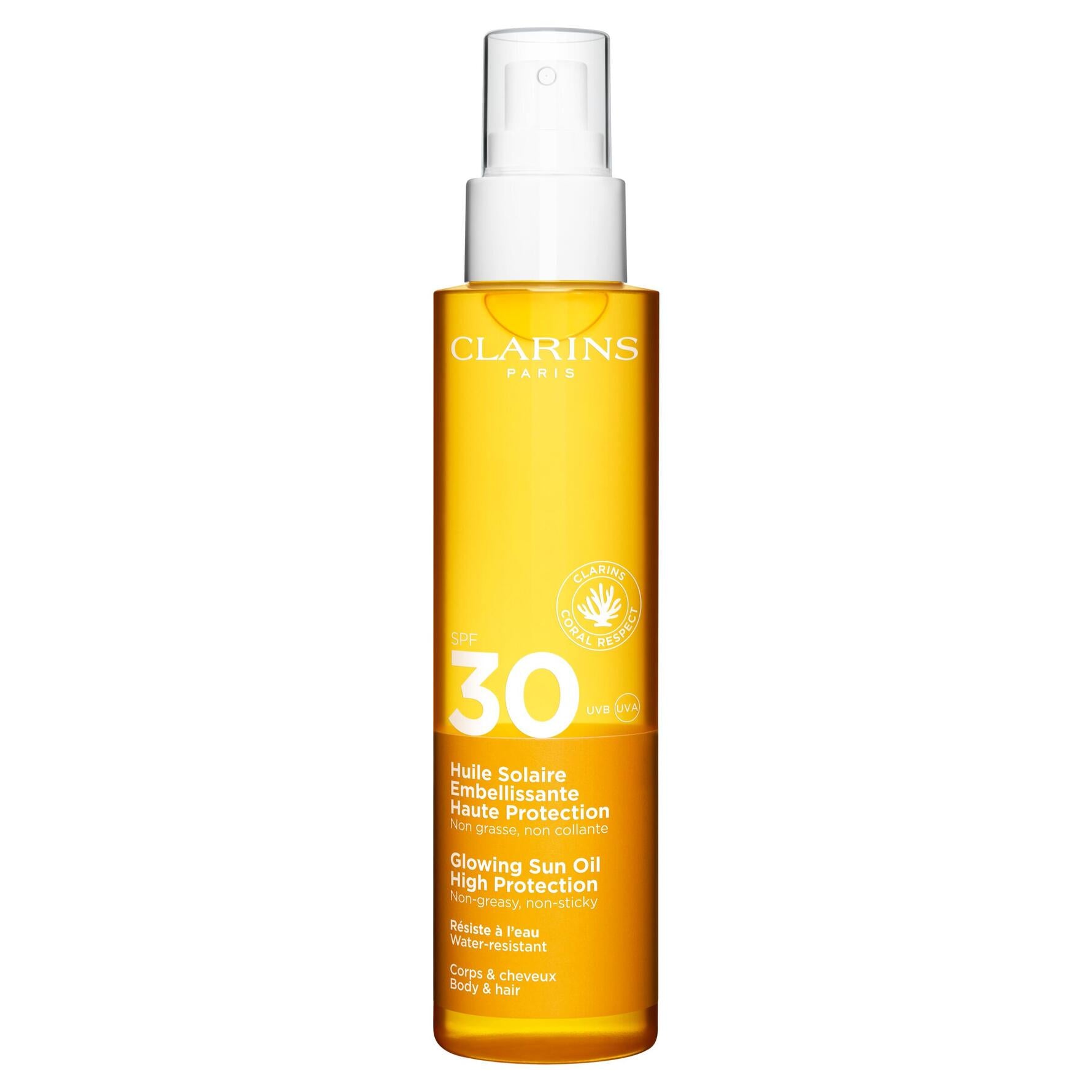 CLARINS SOLAR body oil mist UVA/UVB30 150 ml