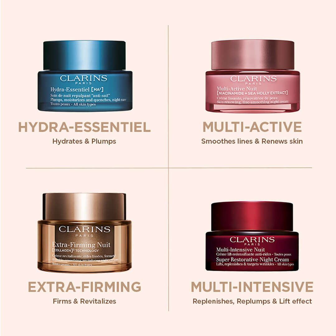 CLARINS EXTRA FIRMING night cream for dry skin 50 ml