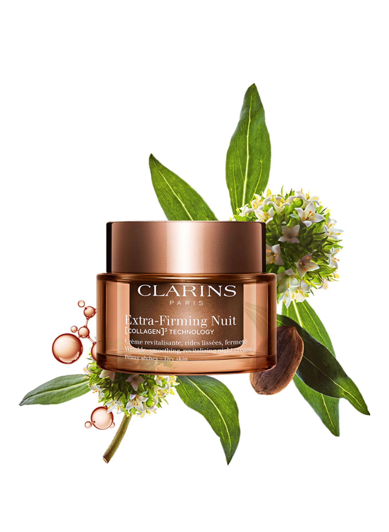 CLARINS EXTRA FIRMING night cream dry skin refill 50 ml