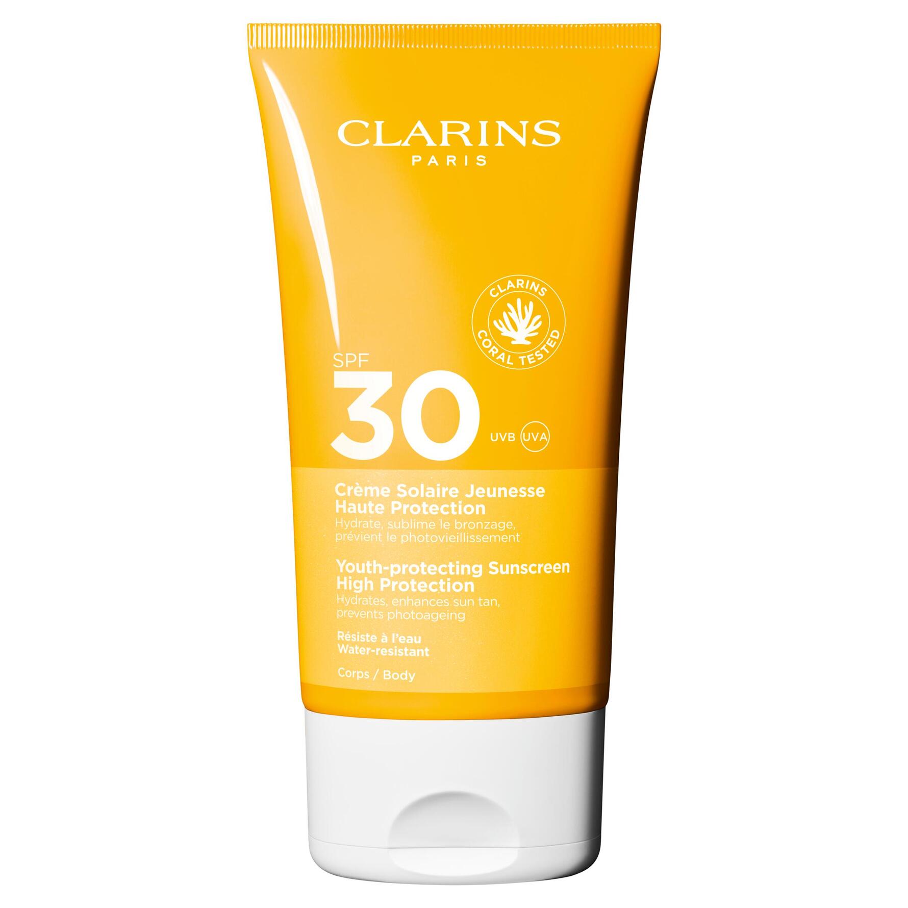 CLARINS SOLAR UVA/UVB30 body cream 150 ml