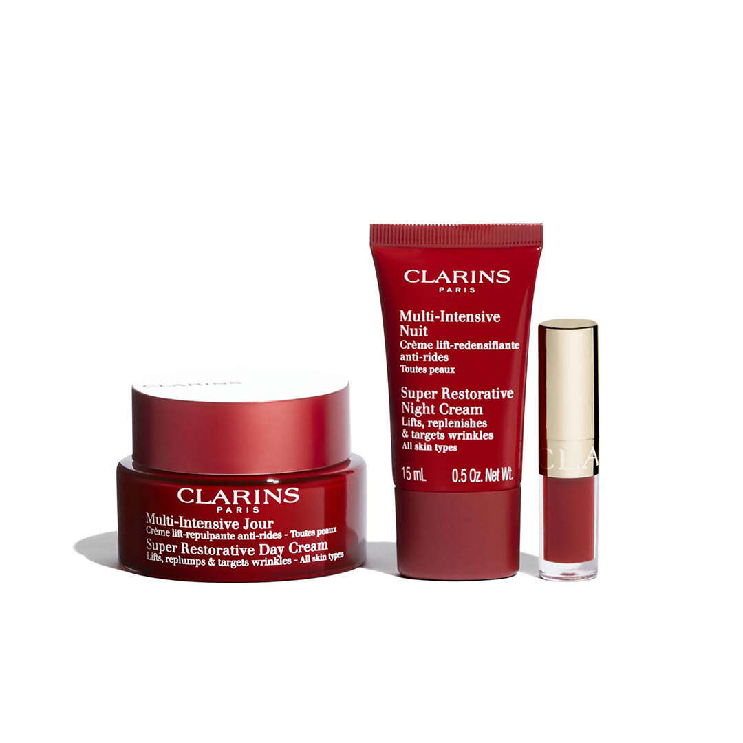 CLARINS MULTI-INTENSIVE DAY CREAM SET 3 pcs