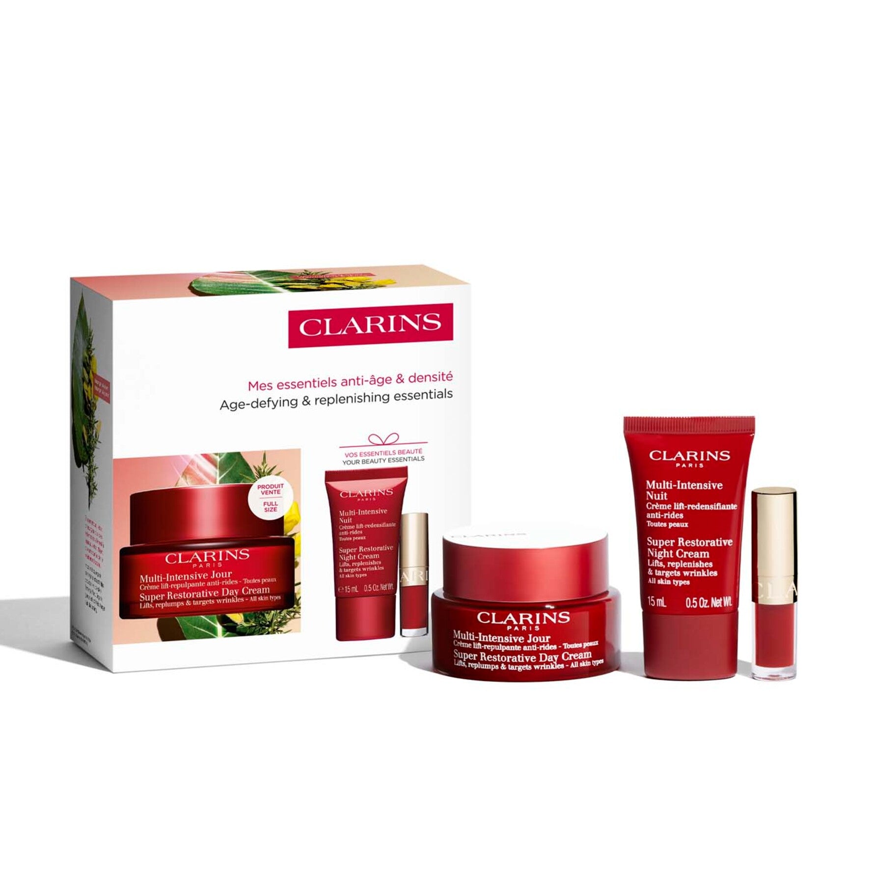 CLARINS MULTI-INTENSIVE DAY CREAM SET 3 pcs