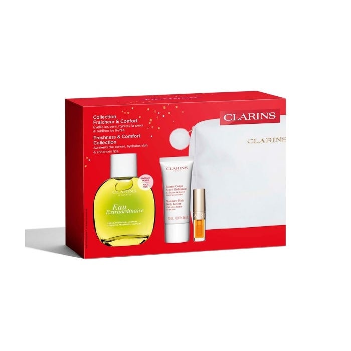 CLARINS EAU EXTRAORDINAIRE ESTUCHE 4 pz