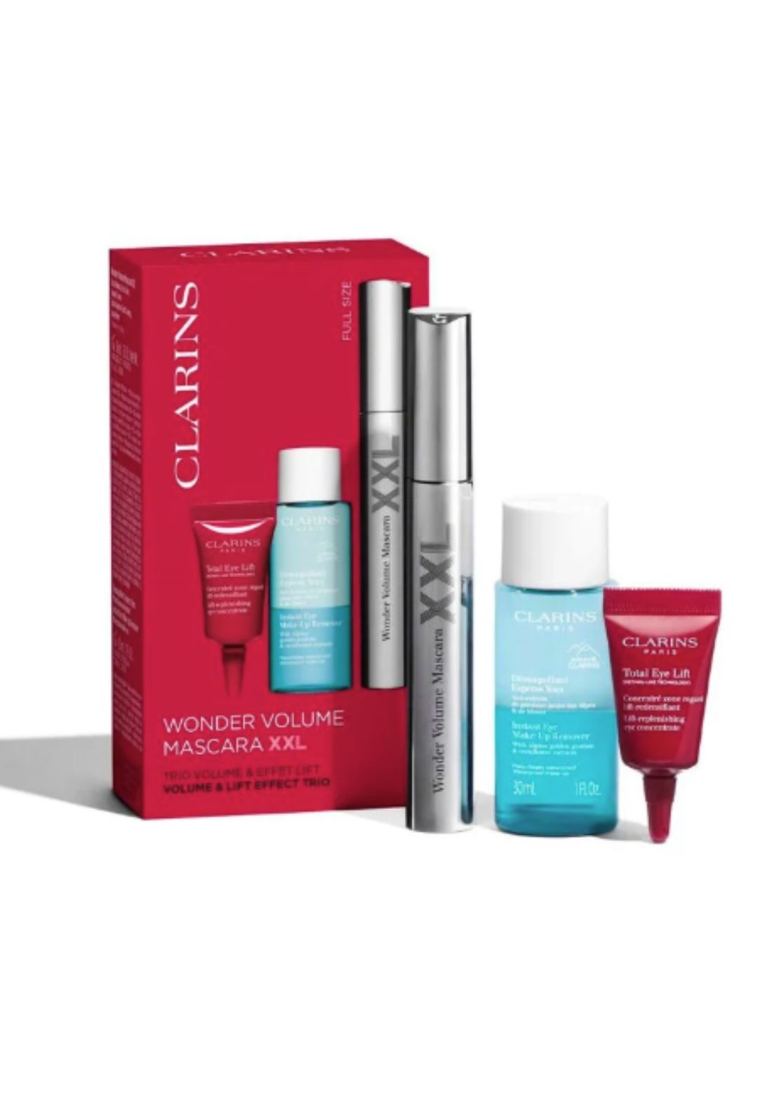CLARINS WONDER VOLUME XXL MASCARA CASE 3 pcs