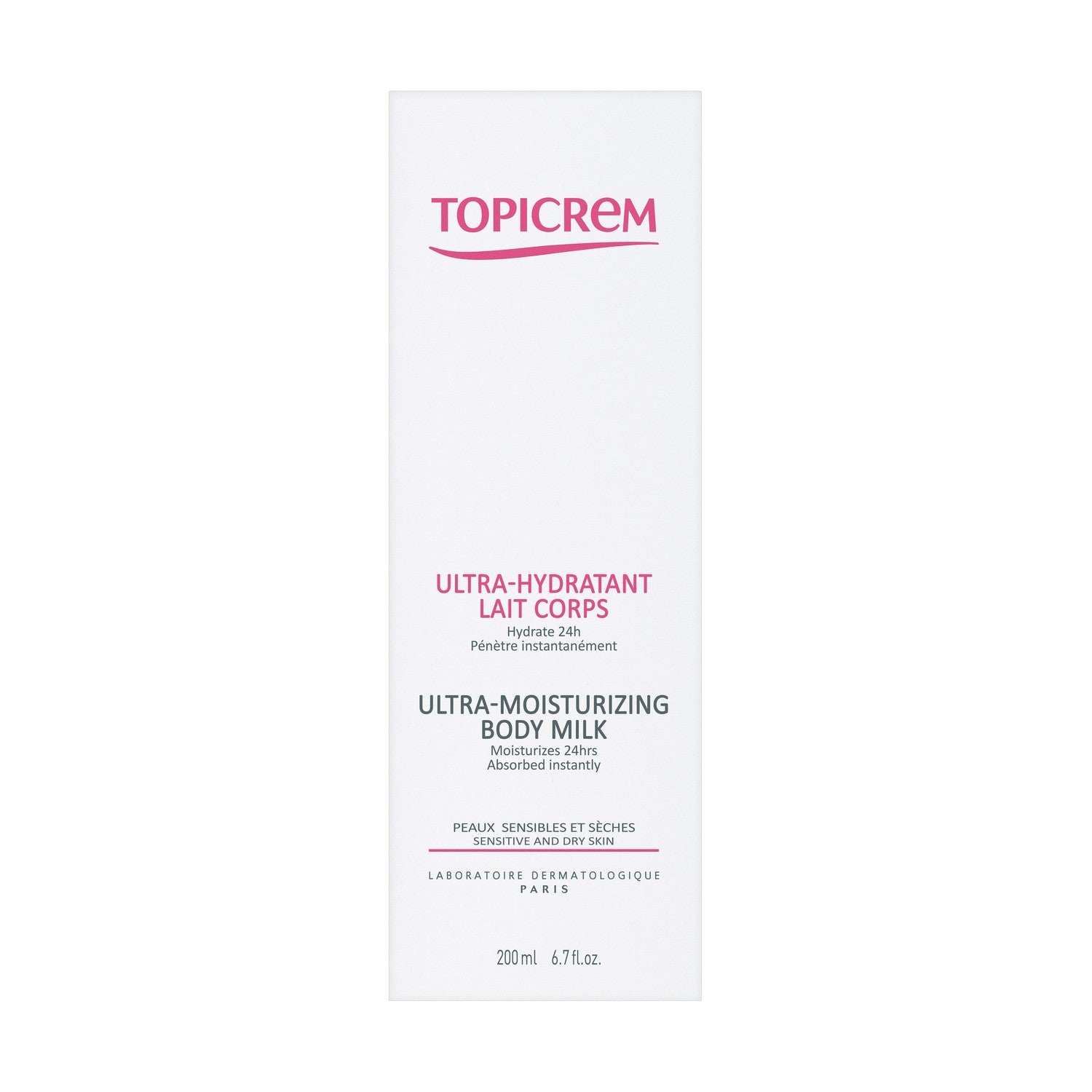 TOPICREM UH ultra-hydrating body milk 200 ml