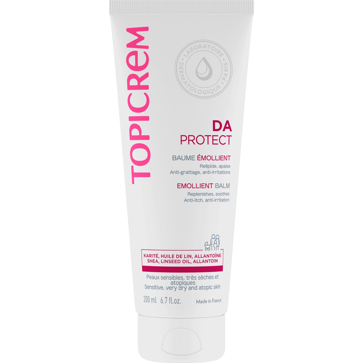 TOPICREM DA PROTECT emollient balm 200 ml