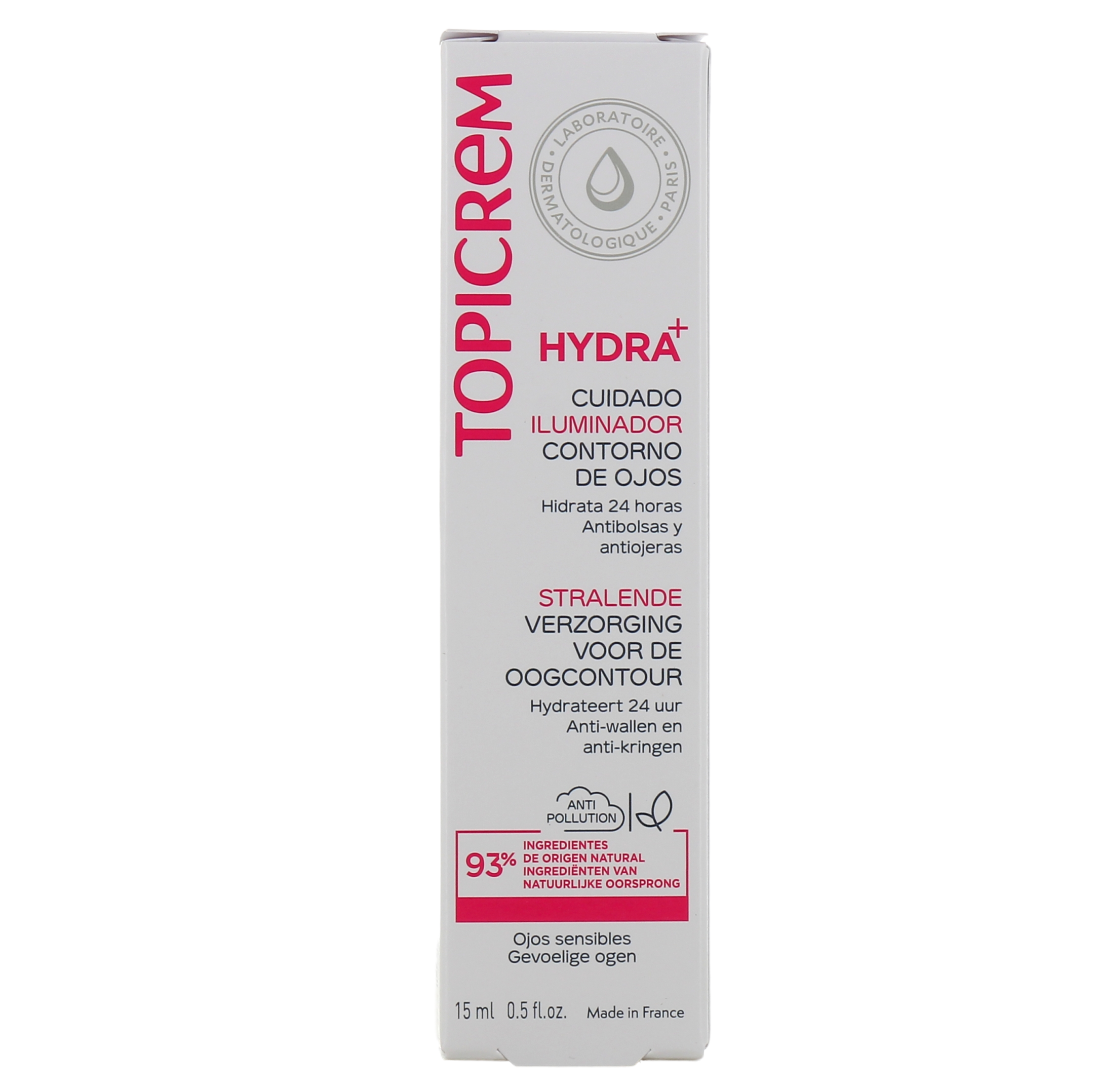 TOPICREM HYDRA + radiance eye contour 15 ml