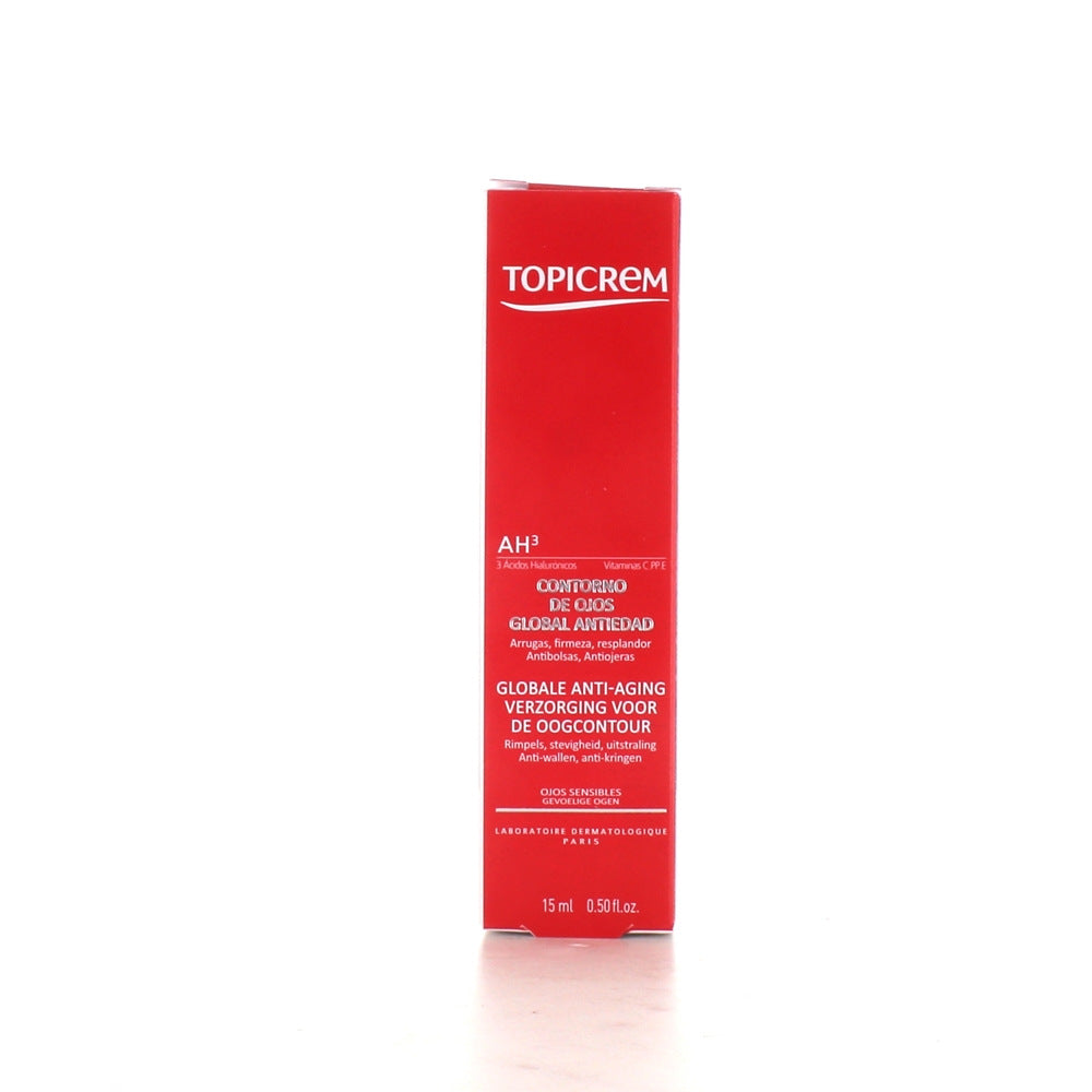 TOPICREM AH3 global anti-aging eye contour 15 ml