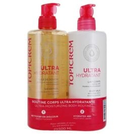 TOPICREM UH ULTRA MOISTURIZING MILK 500 ML + SHOWER OIL 500 ML PACK 2 pcs