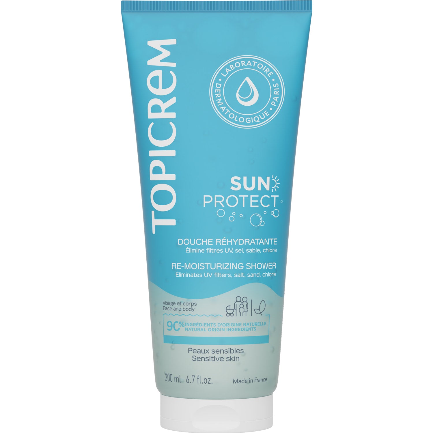 TOPICREM SUN PROTECT shower gel 200 ml