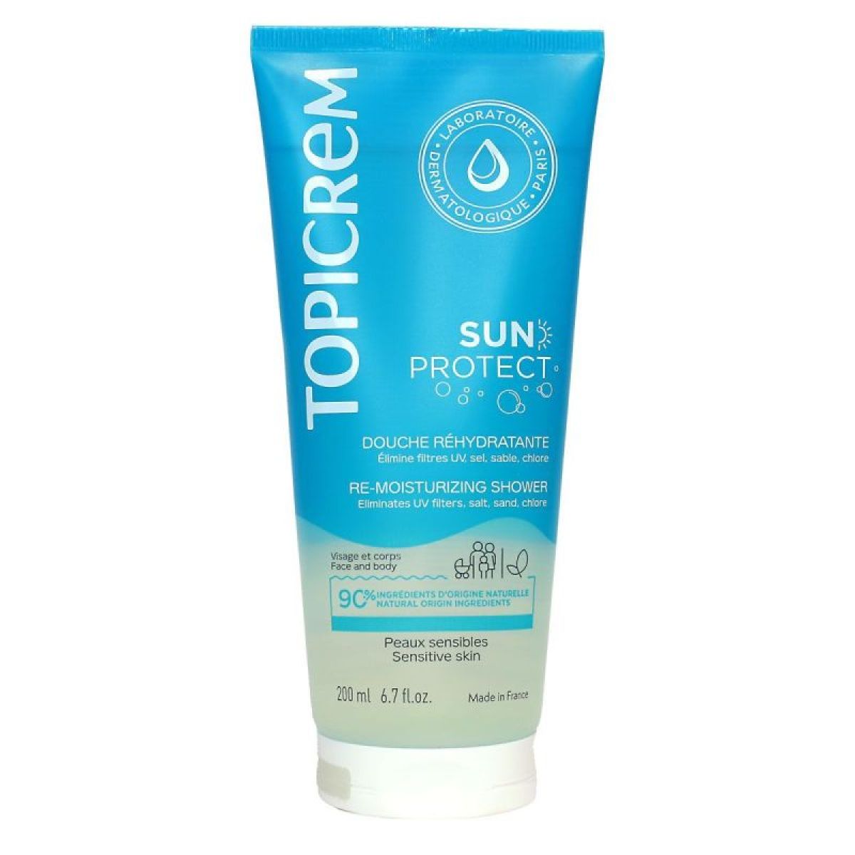 TOPICREM SUN PROTECT shower gel 200 ml