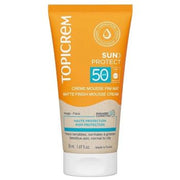TOPICREM SUN PROTECT matte finish mousse-cream SPF50+ 50 ml
