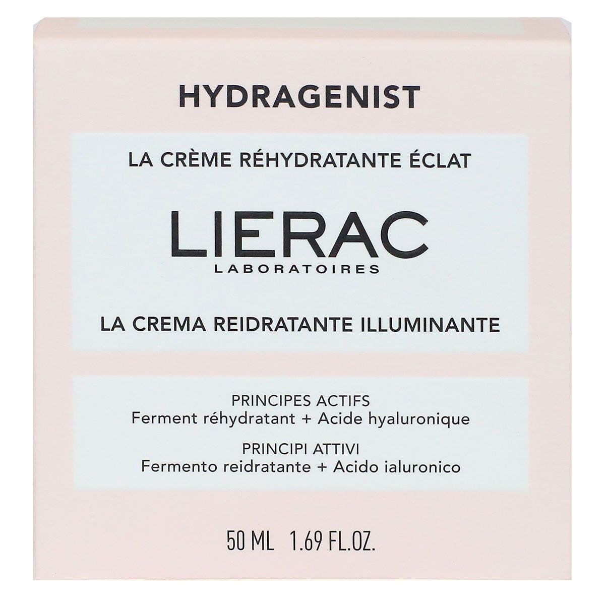 LIERAC HYDRAGENIST crema rehidratante iluminadora 50 ml