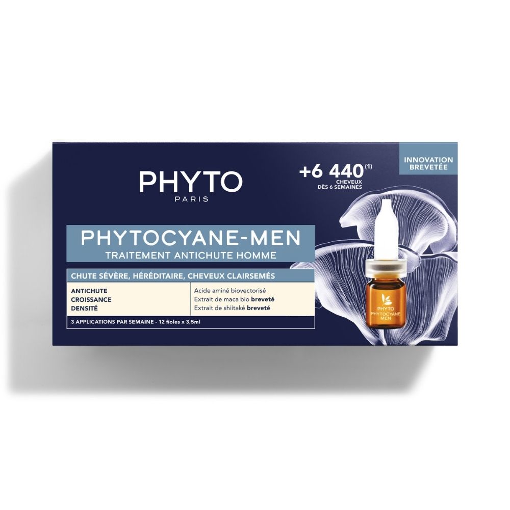 PHYTOCYANE-MEN tratamiento anticaída hombre 12 x 3,5 ml