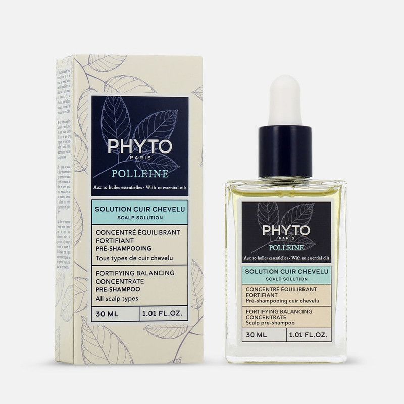 PHYTO POLLEINE balancing and fortifying concentrated pre-shampoo 30 ml