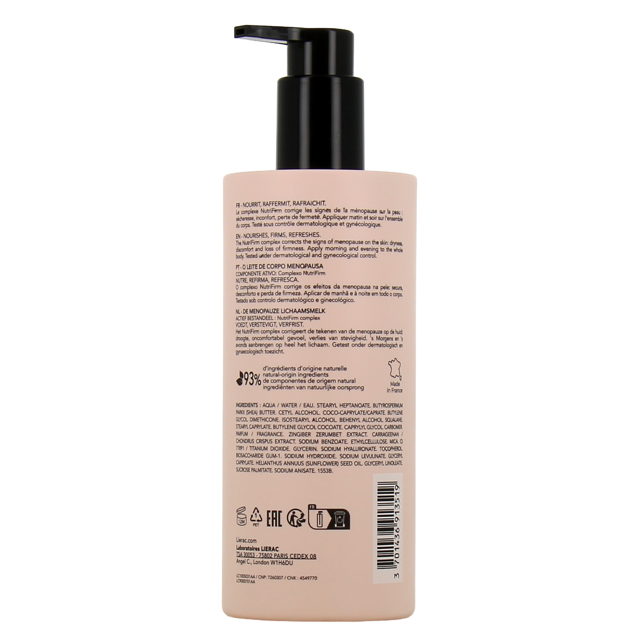 LIERAC ARKESKIN body milk 200 ml