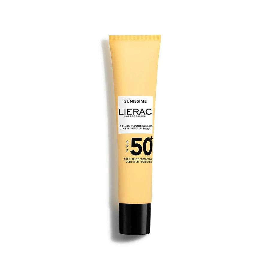 LIERAC SUNISSIME velvety solar fluid SPF50 40 ml
