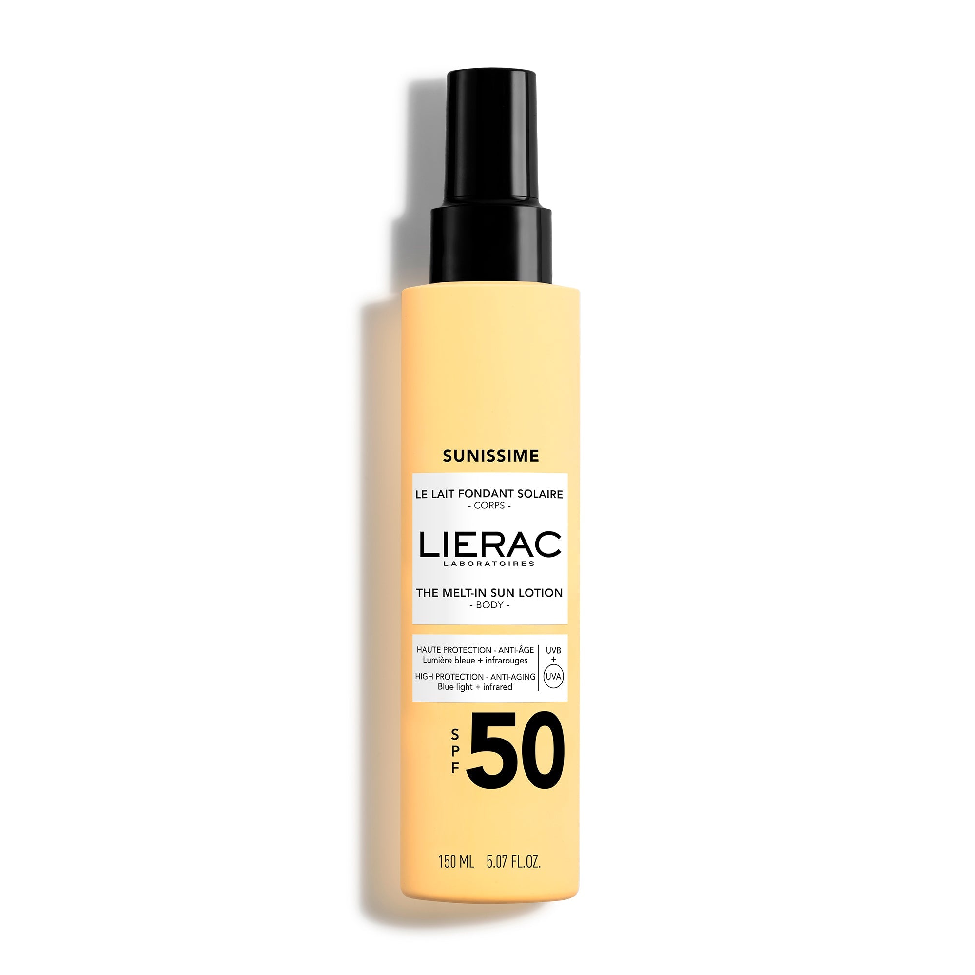 LIERAC SUNISSIME melting sun milk SPF50 150 ml