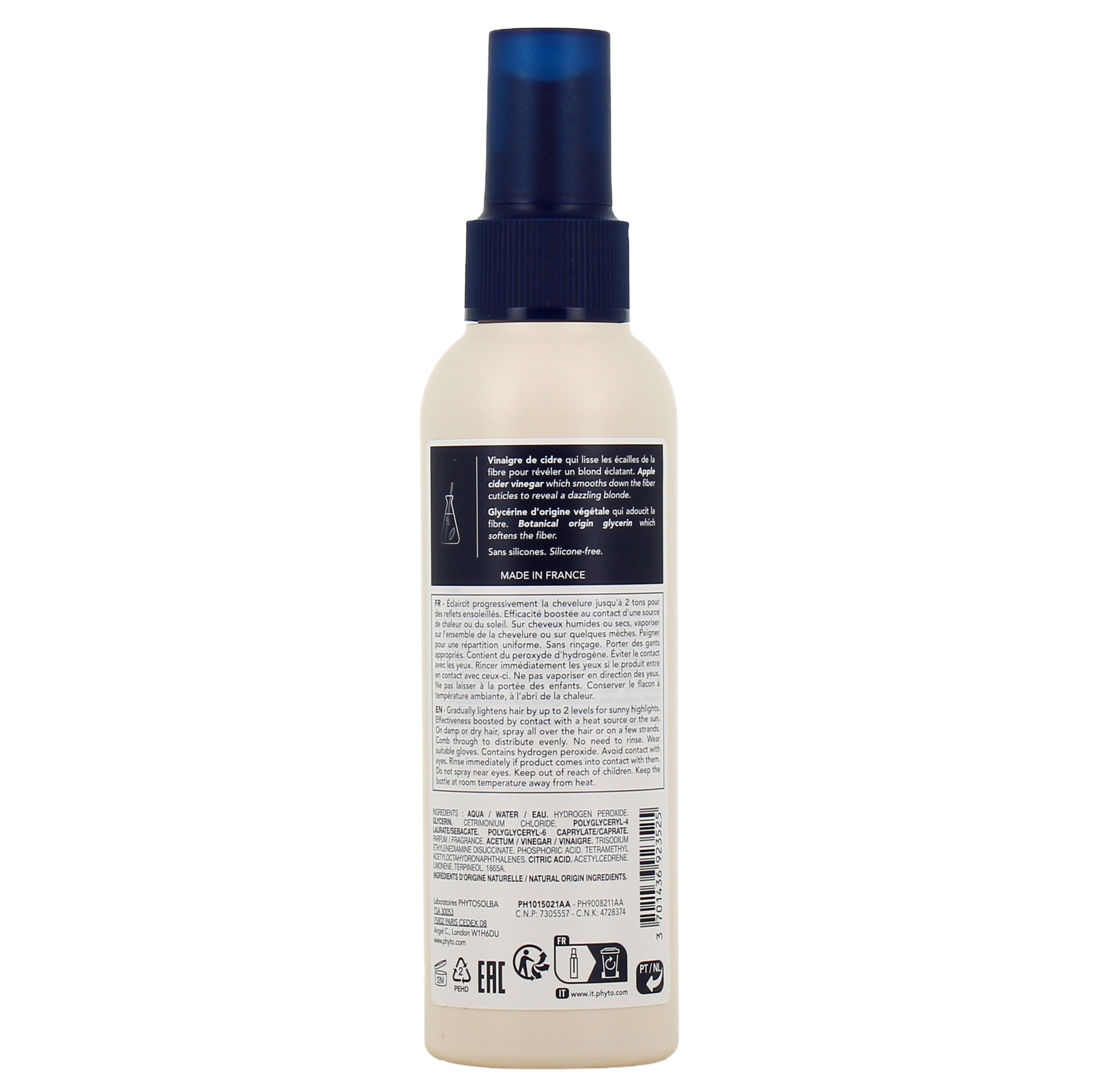 PHYTO BLONDE lightening luminosity spray up to 2 shades 150 ml
