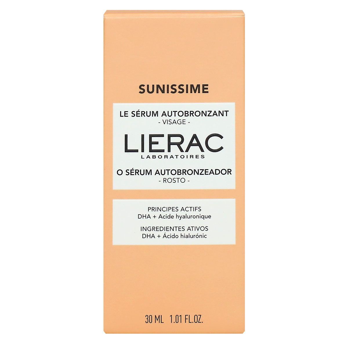 LIERAC SUNISSIME facial self tanner 30 ml
