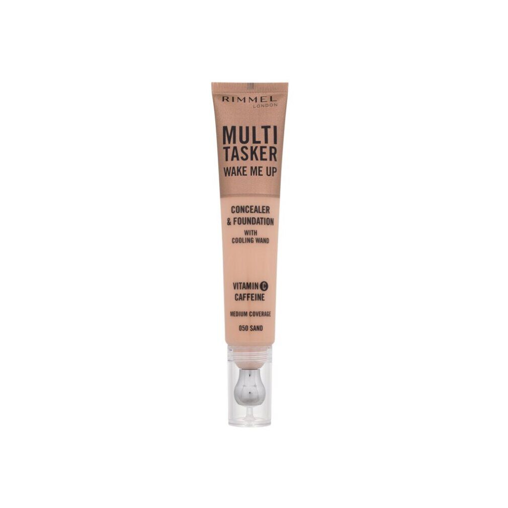 RIMMEL LONDON MULTITASKER WAKE ME UP concealer and foundation #Sand 20 ml