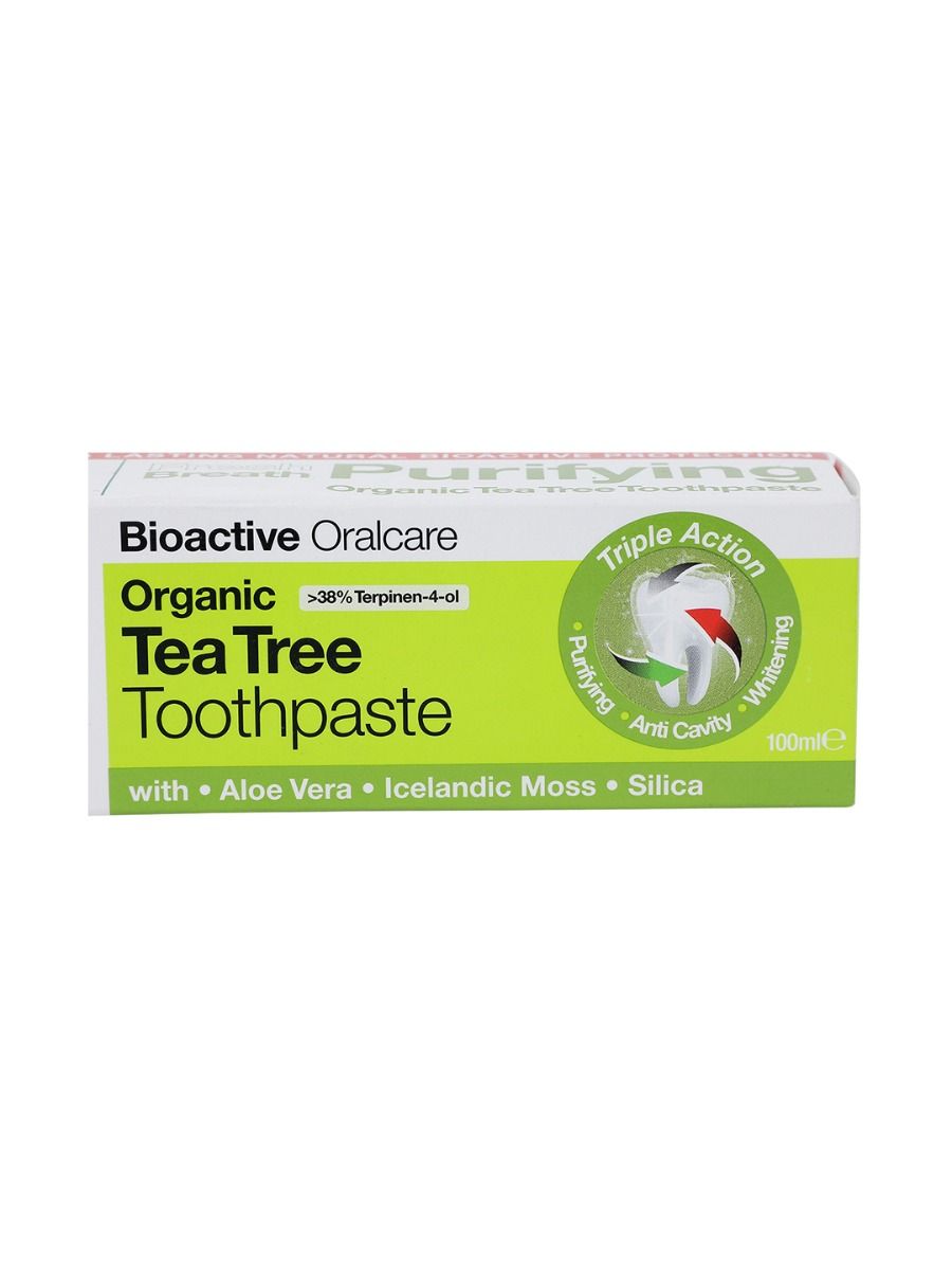 DR. ORGANIC BIOACTIVE ORGANIC tea tree toothpaste 100 ml