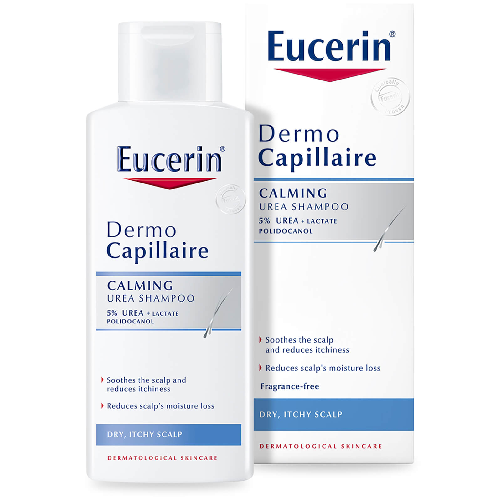 EUCERIN DERMO CAPILLAIRE champú urea calmante 250 ml