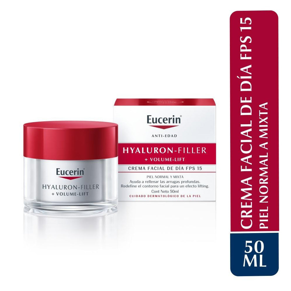 EUCERIN HYALURON FILLER + volume-lift day normal mixed skin 50 ml